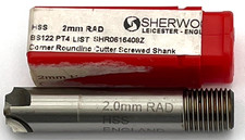 2mm Corner Rounding Cutter-4 Flute-HSS-Sherwood-New