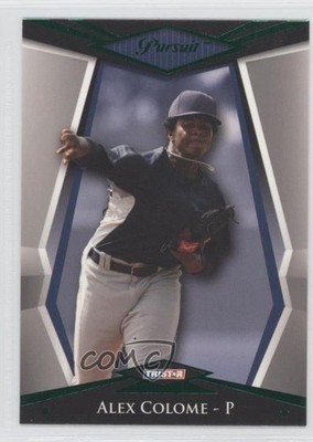 2011 TRISTAR Pursuit Green 10/25 Alex Colome #42 0f8