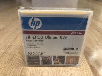 Cartuccia Dati HP LTO-3 Ultrium RW 800 GB – Originale C7973A