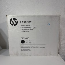HP LaserJet CE390XC Black Toner Cartridge M4555, M602, M603 OEM Sealed