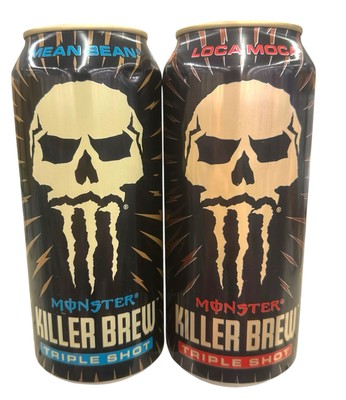 MONSTER Killer Brew Triple Shot 300mg Caffeine - Loca Moca, Mean