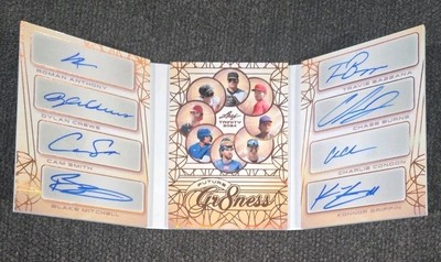 Booklet 8 Auto Konnor Griffin, Roman Anthony, Crews, Bazzana, Burns, Condon