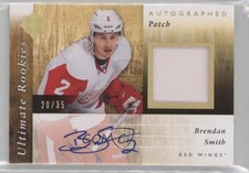 2011-12 Ultimate Collection Rookies 20/35 Brendan Smith #113 Patch Auto 2d8