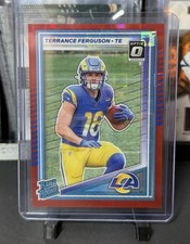 2025 Panini Donruss - Rated Rookie Terrance Ferguson #323 Optic Preview Red...