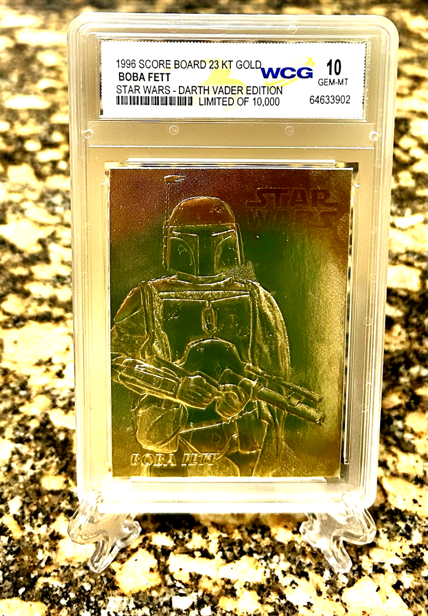 BOBA FETT 1996 Graded GemMt 10 Star Wars-DARTH VADER Ltd Edition