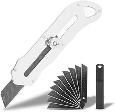 Harita Box Cutter Utility Knife Cardboard Cutter Retractable Opener Carpet Knife