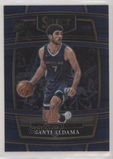 2021-22 Panini Select Concourse Blue Santi Aldama #64 2l4
