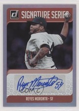 2018 Panini Donruss Signature Series Reyes Moronta #SS-RM Auto kt3