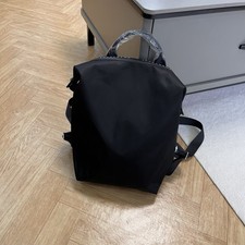 NWT Longchamp Le Pliage Energy Backpack Recycled Canvas Black