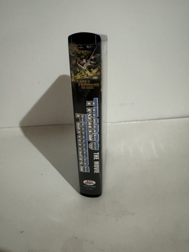 Vintage Transformers The Movie 1986 VHS 1999 Rhino Home Video Tested Works - Foto 4 di 6