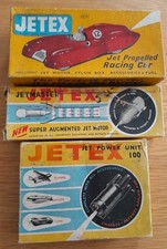 Vintage Boxed Jetex Jet Propelled Toy Car With Jetex 100 & Jetmaster Power Units
