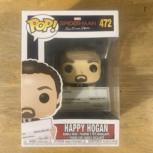 Funko Pop! Marvel: Spider-Man Far From Home Happy Hogan #472 Bobble-Head