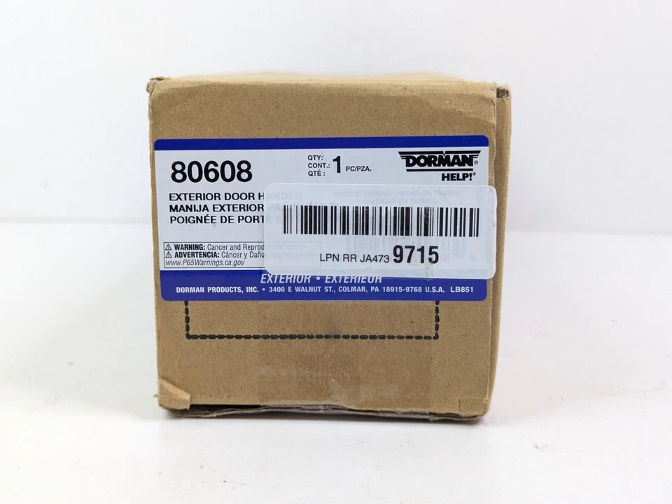Manija de puerta exterior del lado del conductor delantero Dorman 80608 2005-2010 300 Chrysler nueva Foto 2 de 4