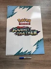 Pokemon TCG Journey Together N's Zoroark EX Promo Store Display Posters Lot