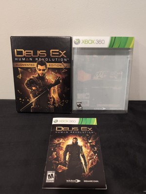 Jeu Xbox 360 Deus Ex - Complet, Bon État, Édition Française