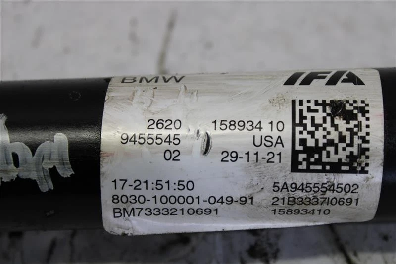 EJE DE TRANSMISIÓN DELANTERO 530i 540i 640i GT 740i 740il 750i 750il 16-20 1286286 Foto 3 de 4