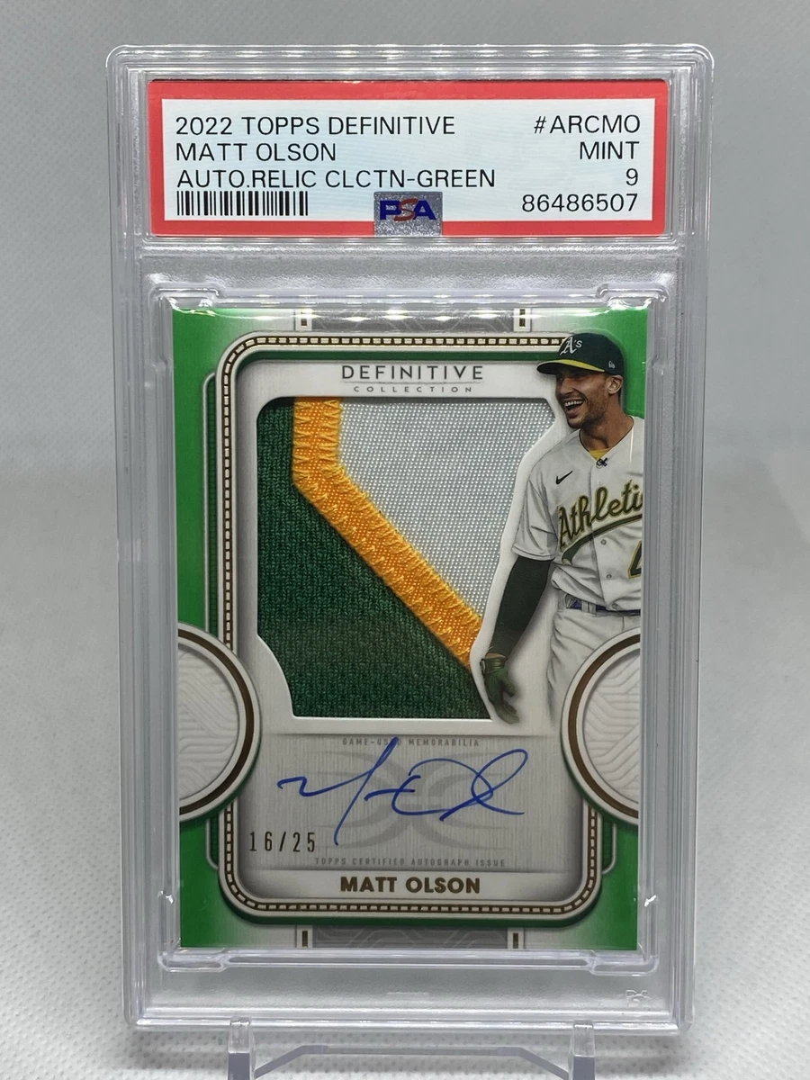 Matt Olson Baseball Sports Trading Cards & Accessories Parallel