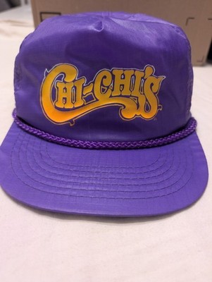 Vintage Chi-chi's Hat Cap Men Trucker A Frame Purple T23