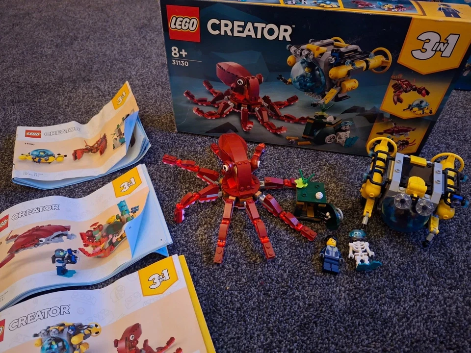LEGO Creator 31130 Sunken Treasure Mission, photo 3 of 5
