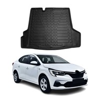 Kofferraumwanne Laderaumwanne FüR Renault Taliant 2021-2026 Gummi TPE Schwarz