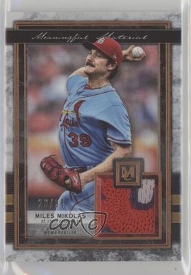 2020 Topps Museum Collection Copper 23/35 Miles Mikolas #MMR-MMI 0t2