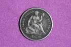 ESTATE FIND 1870 - Seated Liberty Half Dime #K59931