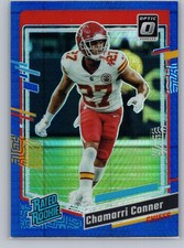 2023 Donruss Optic #255 Chamarri Conner Blue Hyper