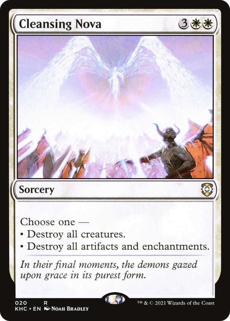 Cleansing Nova Normal [KHC - 20] NM MagicCommander: Kaldheim