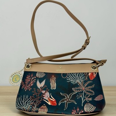 NWT SPARTINA 449 Daufuskie Island Mystic Mermaid Crossbody Purse