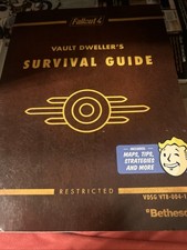 Fallout 76 Collector's Edition VAULT DWELLERS SURVIVAL Guide Open W/Map