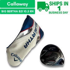 Callaway Big Bertha B21 Driver Head 10.5 degree RH With Headcover USED FAST SHIP