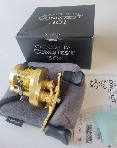 SHIMANO 18 CALCUTTA CONQUEST 301 . MINT