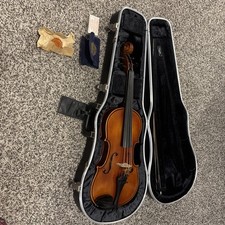 J. Balaton Violin With Bow And Case