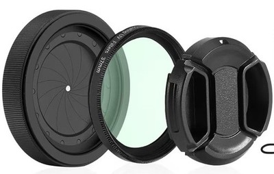 1.5-26mm Iris Diaphragm M30 to M37 Camera Lens Module Adjustable Adapter READ 