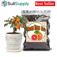 Ideal pH Organic Citrus Potting Soil - 1L Mix for Healthy Lemon & Lime Trees