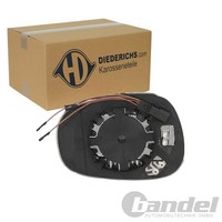 Diederichs Spiegelglas AsphÄRisch Beheizbar Links Passend FüR BMW 3 | 1216025