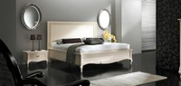 Doppelbett Betten Schlafzimmer MöBel Massivholz Vaccari Cav Giovanni Bett Neu