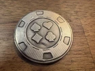Hand Poured .925 Sterling Silver Bar  69g Poker Chip