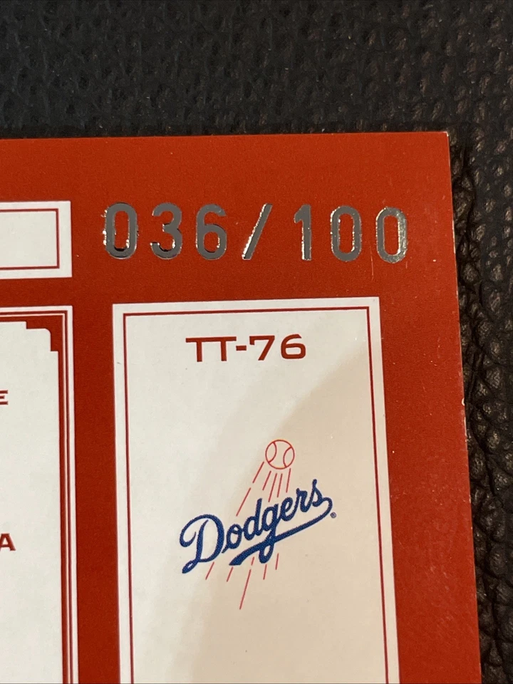 2004 Absolute Memorabilia - Trade Kazuhisa Ishii #TT-76 Spectrum Red /. 036/100 - Image 4 of 4