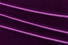 Stretch Velvet Fabric By The Yard Purple