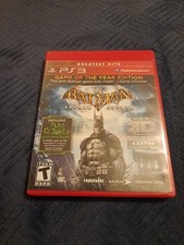 Batman Arkham Asylum GOTY Edition Greatest Hits CIB with Sealed 3D Glasses PS3