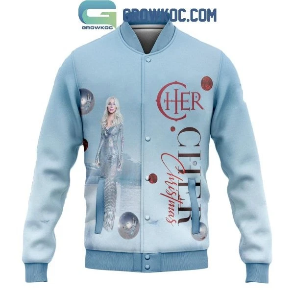 Cher Christmas Baseball Jacket