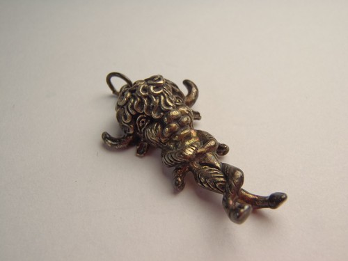 925 Solid Sterling 3D Buffalo Man Pendant 1 1/4" Long - Picture 12 of 15