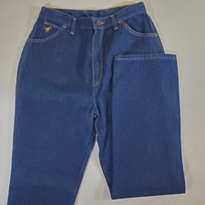 Wrangler Blue No Fault Scovill MR695KA VTG 70s 80s Misses 14 29x32 Jeans Pants