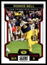 2023 Score Ronnie Bell Rookie San Francisco 49ers #344