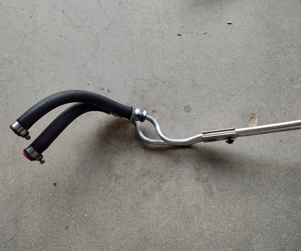 Chevrolet Corvette 1995-1996 motor C4 líneas de refrigerante del lado del pasajero 10262504 Foto 3 de 4