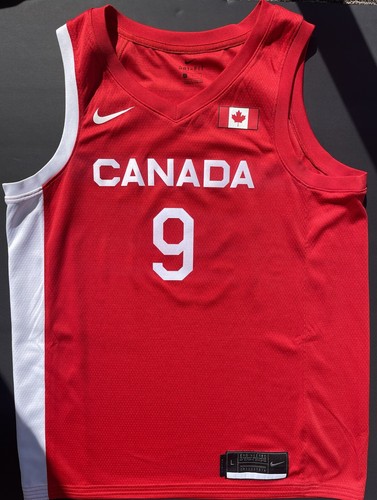 Maglia RJ Barrett firmata autografata squadra Canada Psa/Dna Coa Toronto Raptors - Foto 4 di 4