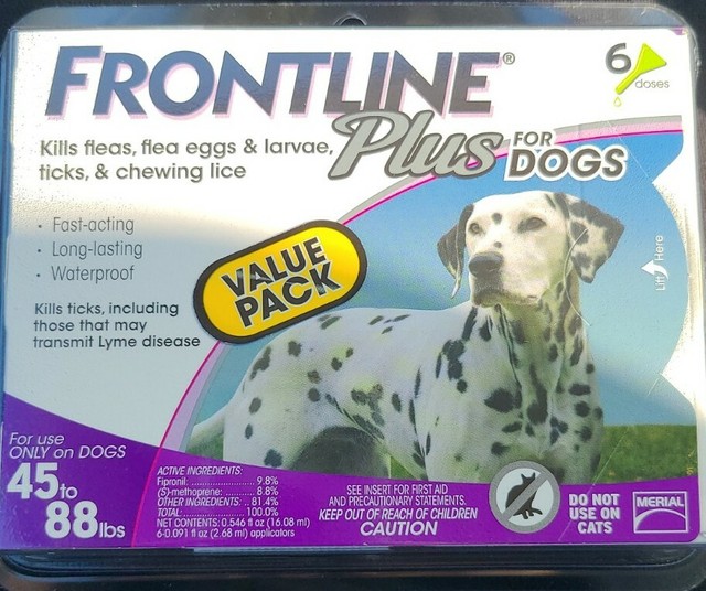 merial frontline plus flea and tick control