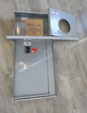 Milbank U4424-XL-200 MBK METER SOCKET 200A 1PH W/MCB OH/UG 12 BREAKER SPACES