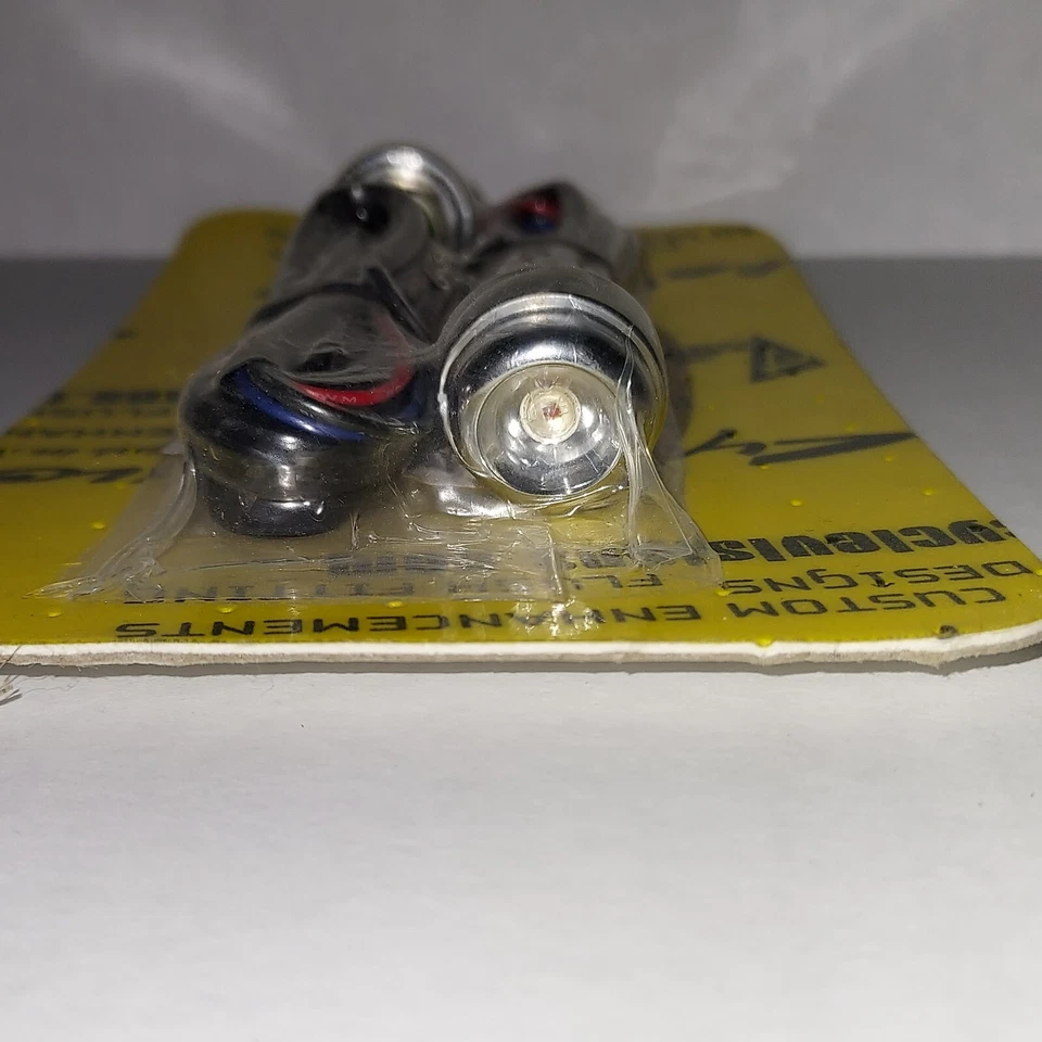 Cycle Visions - CV-4540 - Luces Lucifer, LED Rojo - Cromo Foto 2 de 4